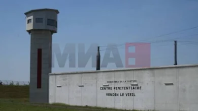 Photo of Рекорден број затвореници во Франција, речиси 8.000 лица спијат на под