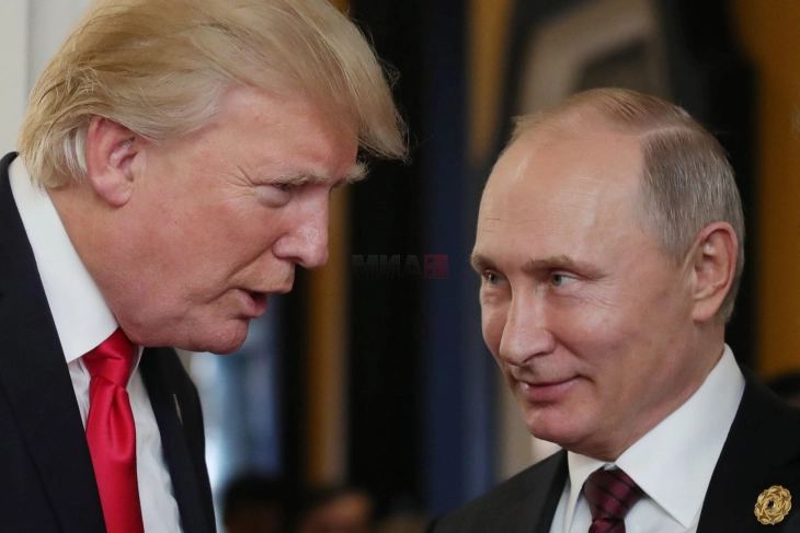 Путин во телефонски разговор со Трамп истакнал дека Русија нема агресивни планови кон Европа