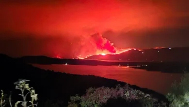 Photo of Пожарот на Брач и натаму не е под контрола, една жена е во животна опасност