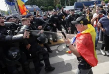 Photo of Судири помеѓу демонстрантите и полицијата на протестот на одгледувачи на овци во Букурешт