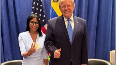 Photo of Трамп се сретна со привремената венецуелска претседателка Родригез, за првпат по апсењето на Мадуро