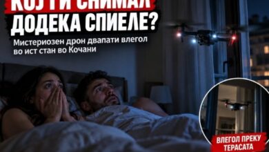 Photo of Мистериозен дрон двапати влегол во ист стан во Кочани!
