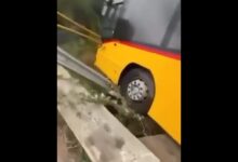 Photo of ВИДЕО: Автобус излетал од патот кај Тетовско Стенче