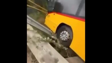 Photo of ВИДЕО: Автобус излетал од патот кај Тетовско Стенче