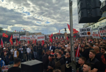 Photo of Протестен марш во Скопје за поддршка на Тачи и осудените водачи на ОВК