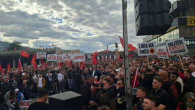 Photo of Протестен марш во Скопје за поддршка на Тачи и осудените водачи на ОВК