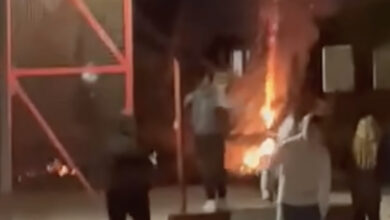 Photo of (ВИДЕО) Група малолетници со петарди запалиле дрво и предизвикале пожар во Капиштец