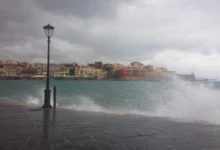Photo of Невреме на грчкиот остров Крит – проблеми во бродскиот сообраќај во Грција
