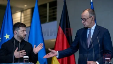 Photo of Германскиот канцелар Мерц пристигна во ненајавена посета на Киев