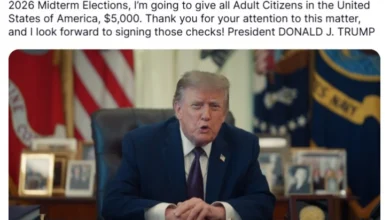 Photo of Трамп: На сите полнолетни граѓани на САД ќе им дадам по 5.000 долари доколку републиканците победат на среднорочните избори