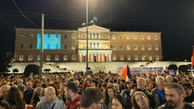 Photo of Протести во Атина против посетата на американскиот државен секретар Рубио