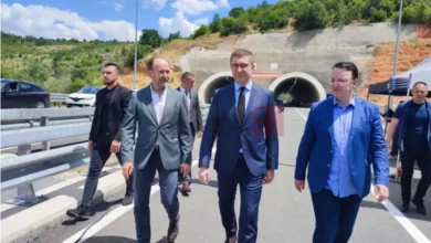 Photo of Премиерот Мицкоски и министерот Николоски на почеток на изградба на автопатот Букојчани – Кичево