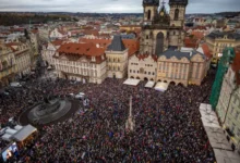Photo of Илјадници луѓе протестираа против реформата на чешките медиуми