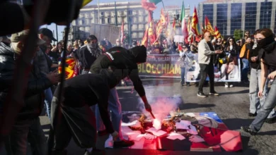 Photo of Десетици илјади демонстранти излегоа на улиците ширум Италија