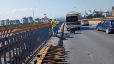 Photo of Вo недела санација на оштетената пешачка ограда на мостот „Близнак