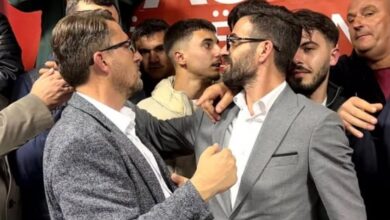 Photo of (ВИДЕО) Кандидатот на Влен отиде лично да му честита на ривалот од ДУИ за влезот во вториот круг во Брвеница