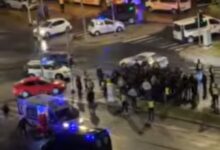 Photo of (ВИДЕО) Тепачка пред СЦ „Јане Сандански“, еден повреден пренесен со Брза помош