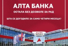 Photo of Студентската листа бара истрага за Алта банка: Како за четири месеци од висока капитална адекватност до одземена дозвола?