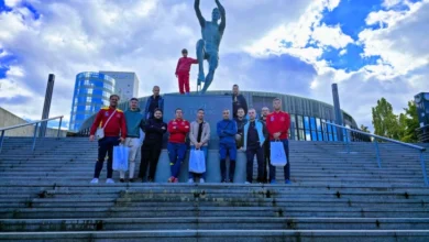 Photo of Маратонците во чест на Тоше Проески по 19 пат тргнаа од Нова Градишка, Хрватска