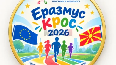 Photo of Еразмус крос во Градскиот парк, фокус на спортот и европските вредности