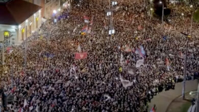 Photo of 150.000 граѓани на Славија, студентите со порака: „Победата е блиску“