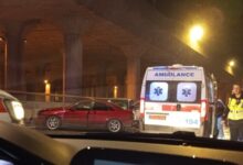 Photo of (Фото) Тројца повредени во вчерашната сообраќајка на мостот „Беласица“ — се судриле две возила