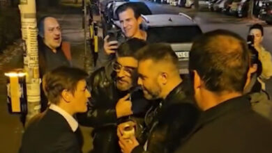 Photo of Ана Брнабиќ вчера застана да се пресмета со студентите на улиците во Белград
