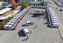 Photo of Итната медицинска помош доби 100 нови амбулантни возила, се преговара за уште 50 во 2027 г.